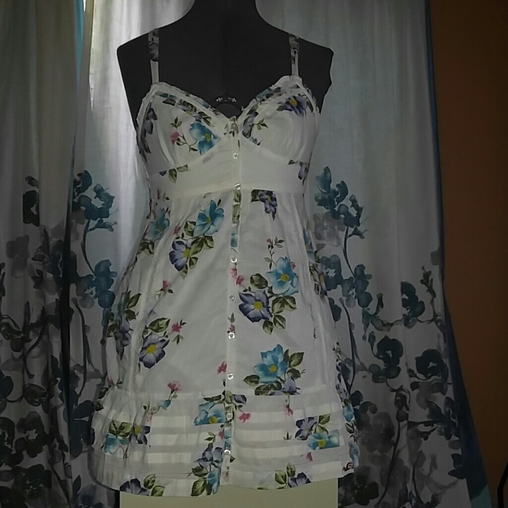 🌸Hollister cotton floral  summer tank dress🌸